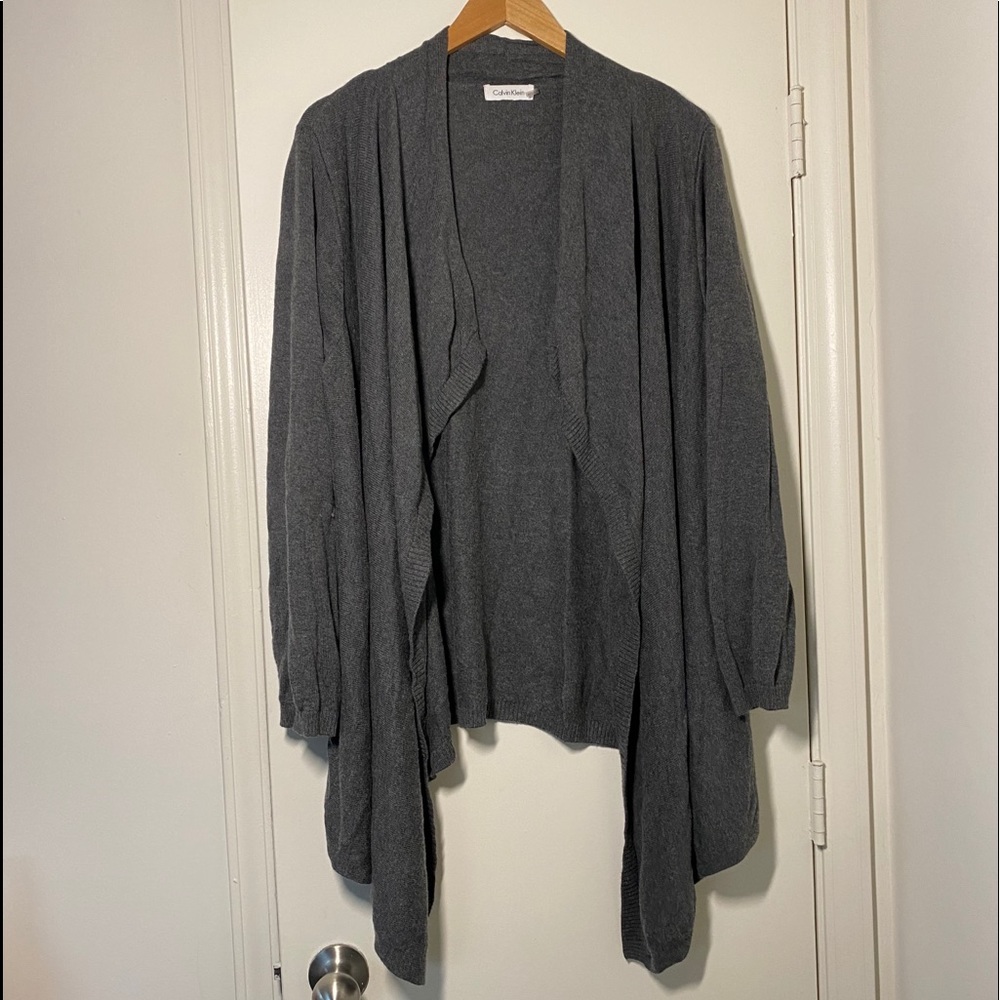 Calvin Klein Cardigan (Grey)